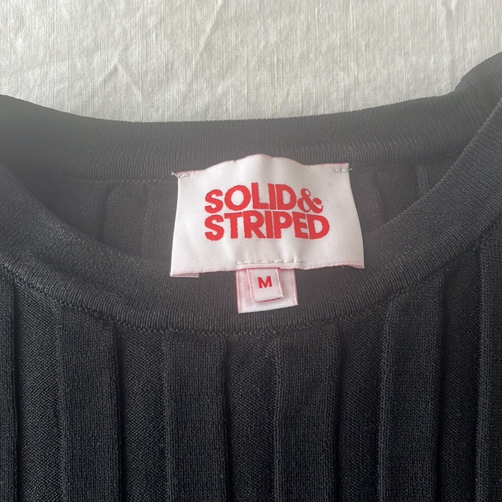 Solid & Striped Black Top - Picture 2 of 2